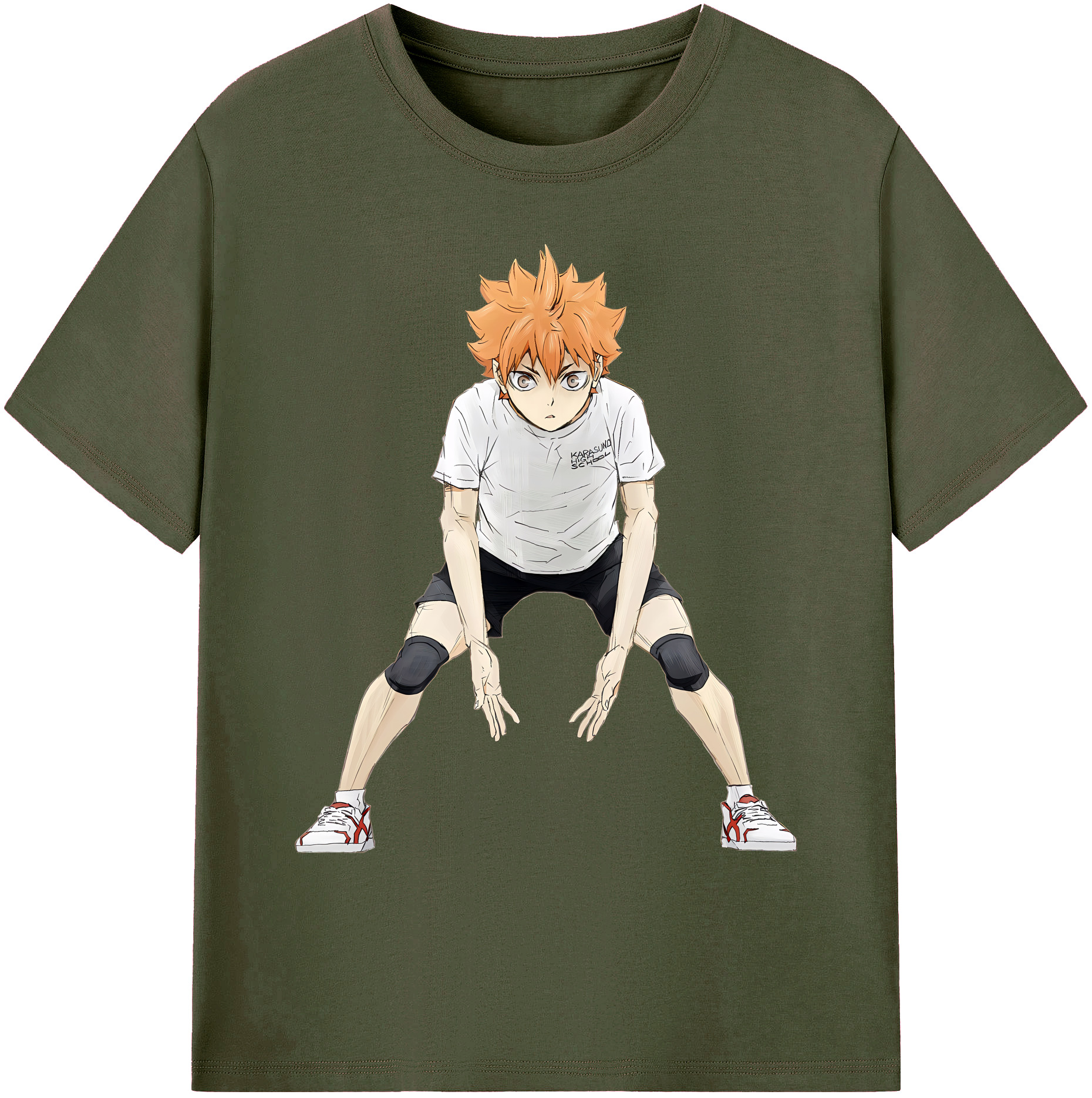 （画像用） ハイキュー!! Haikyu!! 綿100％ メンズ半袖Tシャツ｜肌触りやわらか＆通気性